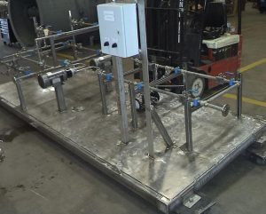 unloading skids