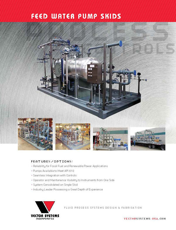 FEED WATER PUMP SKIDS